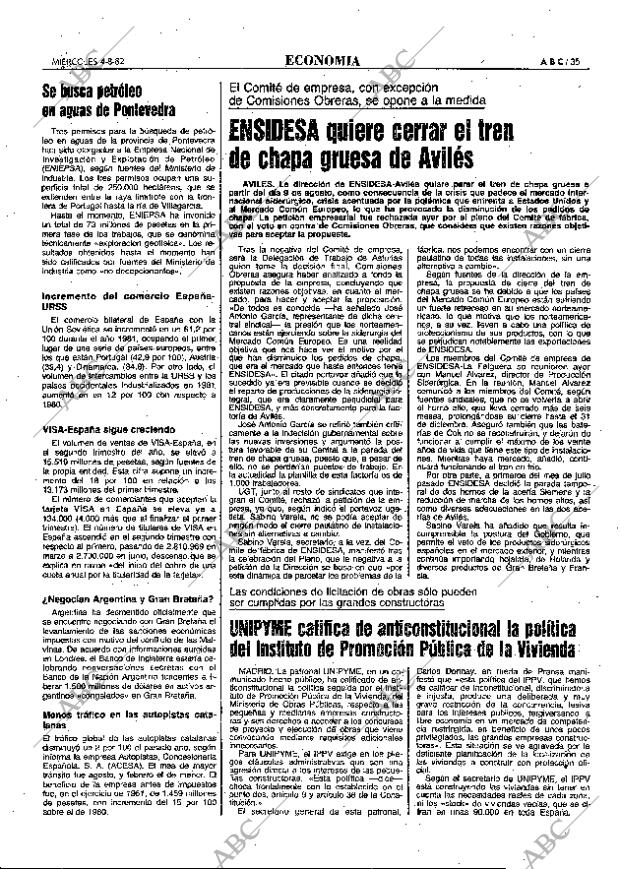 ABC MADRID 04-08-1982 página 35