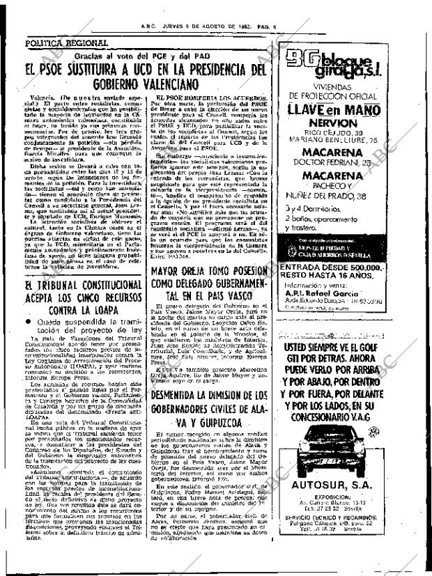 ABC SEVILLA 05-08-1982 página 11