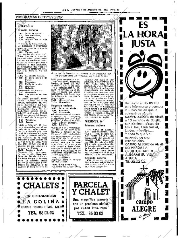 ABC SEVILLA 05-08-1982 página 43