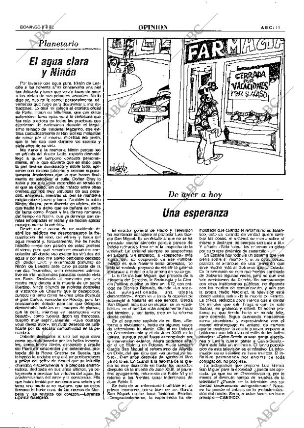 ABC MADRID 08-08-1982 página 11