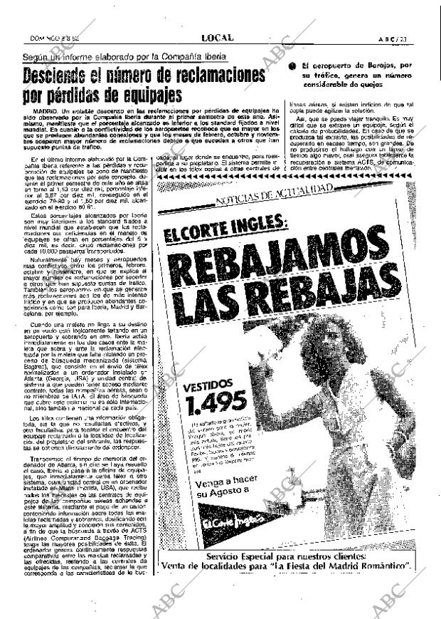 ABC MADRID 08-08-1982 página 23