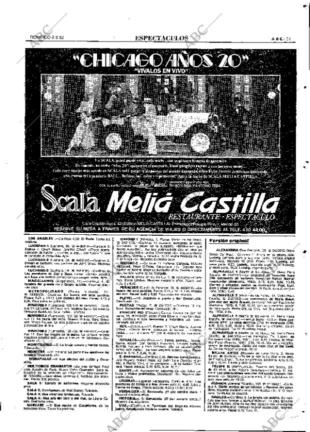 ABC MADRID 08-08-1982 página 51