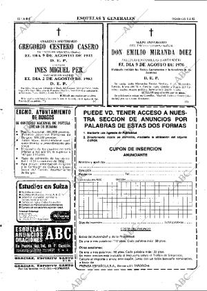 ABC MADRID 08-08-1982 página 62