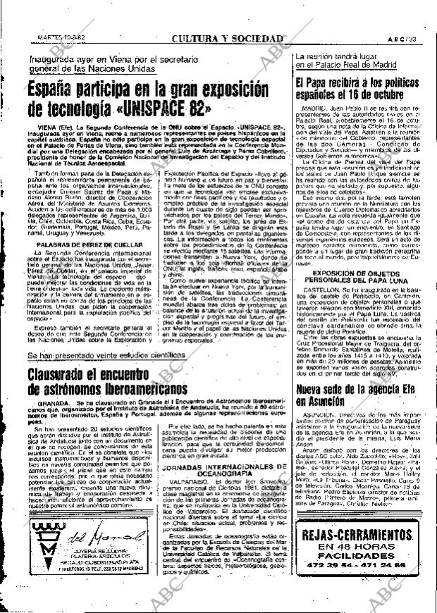 ABC MADRID 10-08-1982 página 33