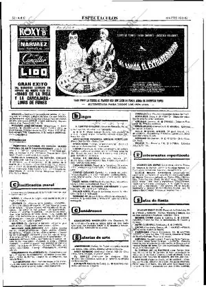 ABC MADRID 10-08-1982 página 52