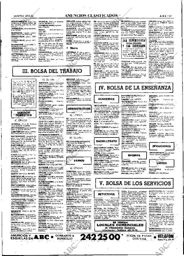 ABC MADRID 10-08-1982 página 59