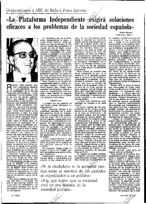 ABC MADRID 10-08-1982 página 6