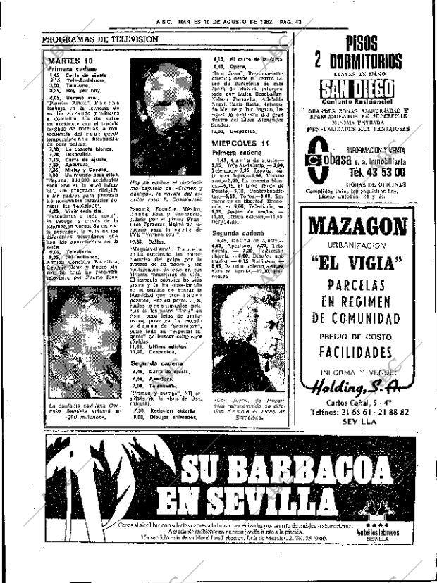 ABC SEVILLA 10-08-1982 página 55