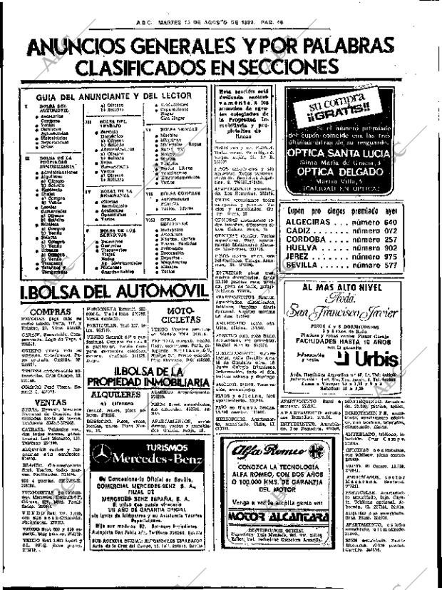 ABC SEVILLA 10-08-1982 página 58