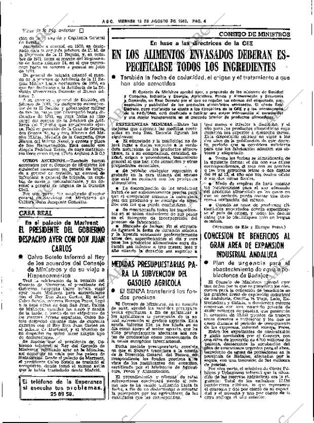 ABC SEVILLA 13-08-1982 página 10