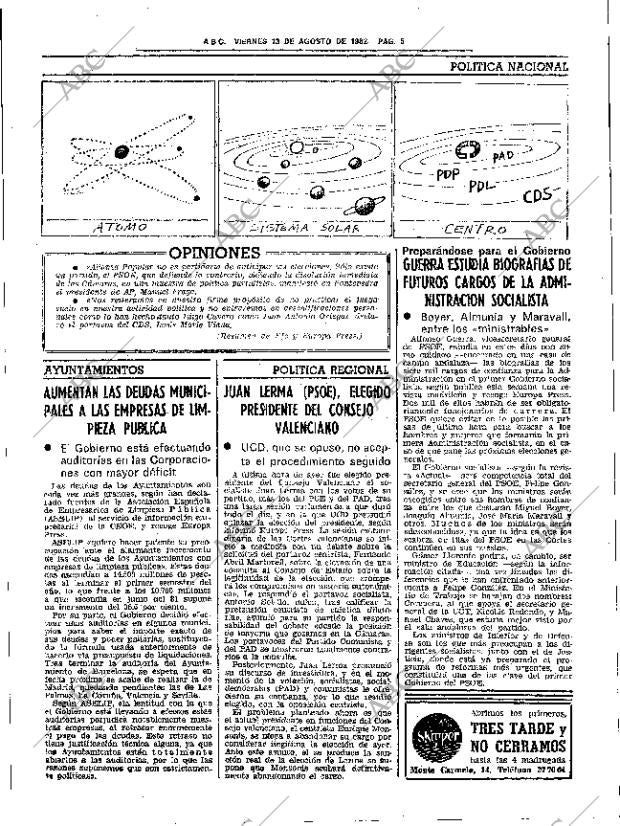 ABC SEVILLA 13-08-1982 página 11