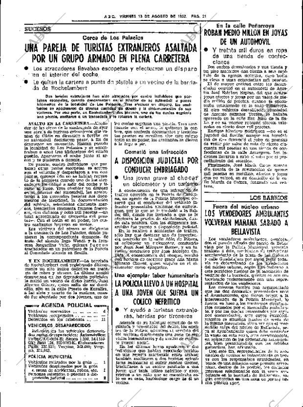 ABC SEVILLA 13-08-1982 página 27