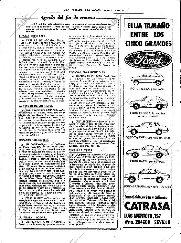 ABC SEVILLA 13-08-1982 página 33