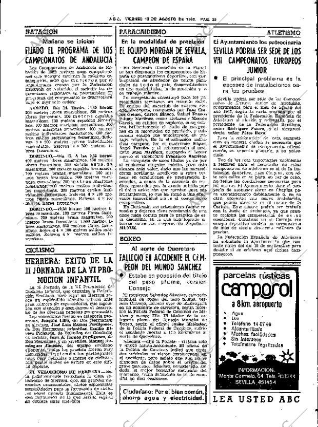 ABC SEVILLA 13-08-1982 página 41