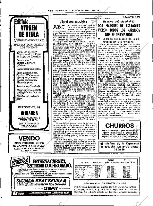 ABC SEVILLA 13-08-1982 página 42