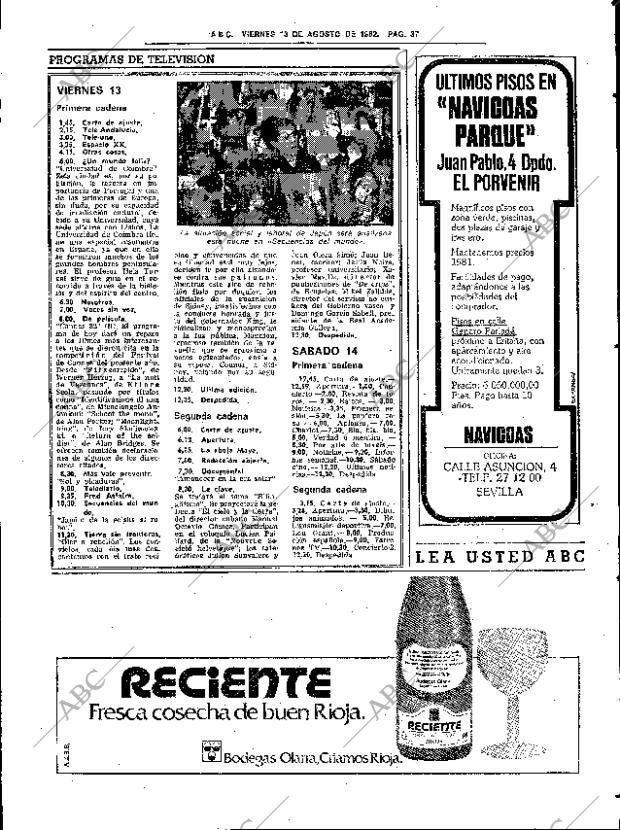 ABC SEVILLA 13-08-1982 página 43
