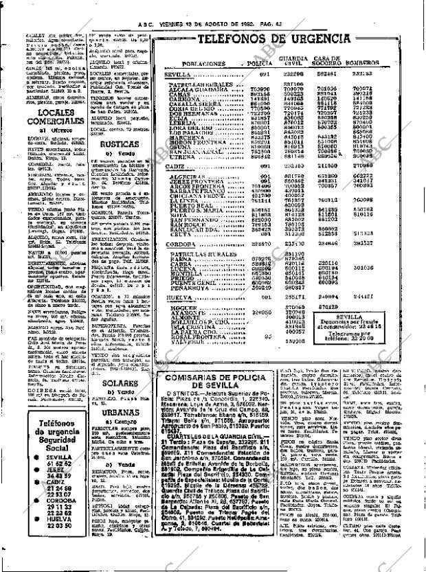 ABC SEVILLA 13-08-1982 página 48