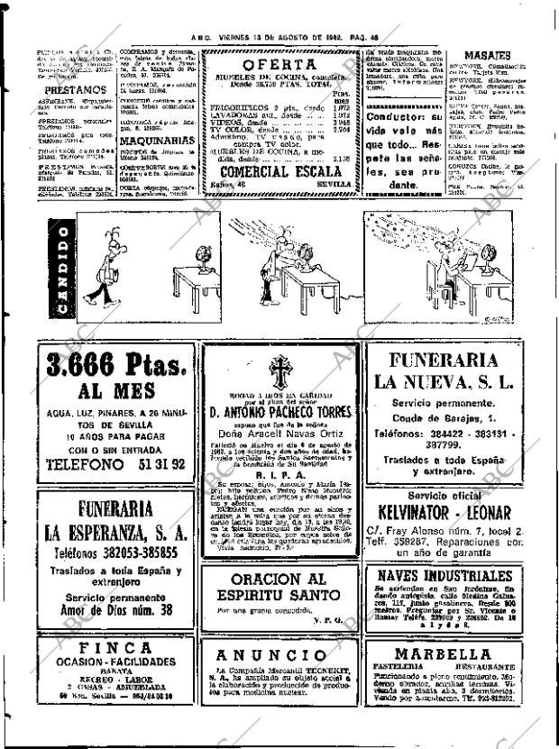 ABC SEVILLA 13-08-1982 página 52