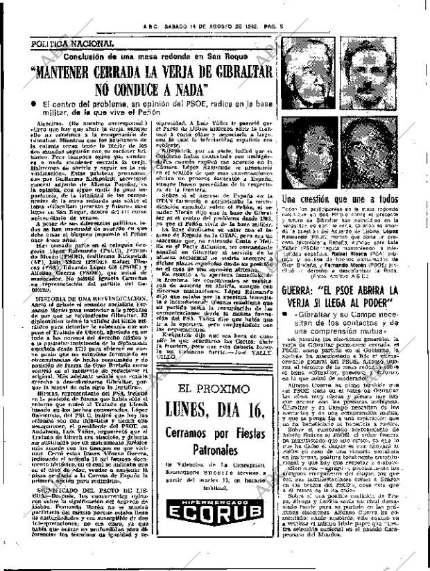 ABC SEVILLA 14-08-1982 página 11