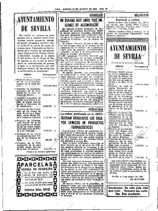 ABC SEVILLA 14-08-1982 página 26