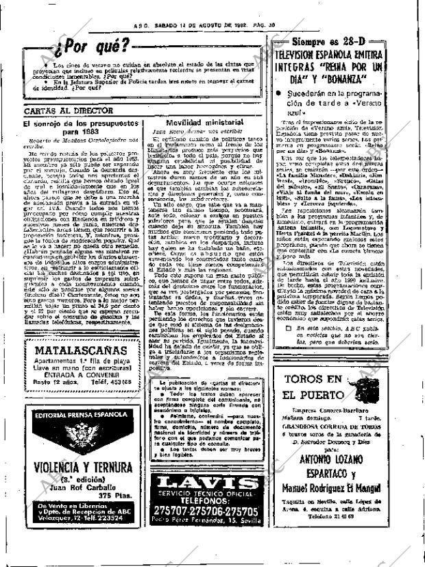 ABC SEVILLA 14-08-1982 página 36