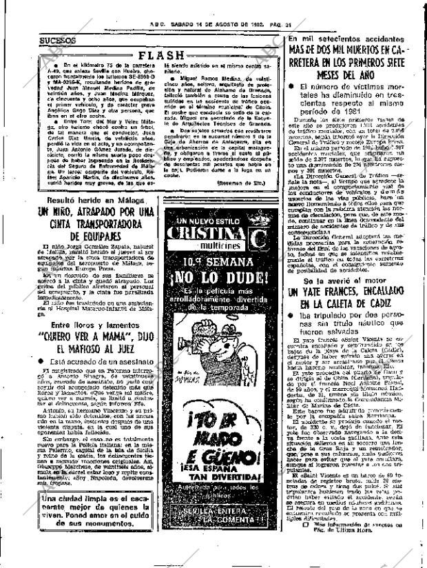 ABC SEVILLA 14-08-1982 página 37