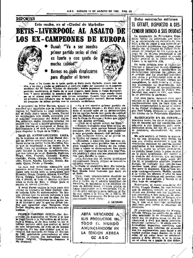 ABC SEVILLA 14-08-1982 página 39