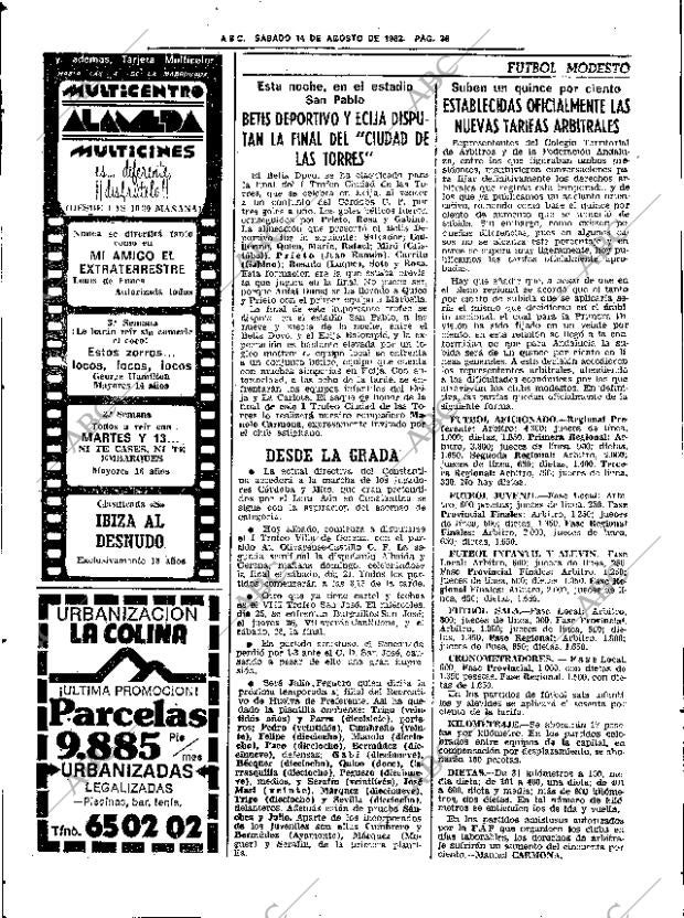 ABC SEVILLA 14-08-1982 página 42