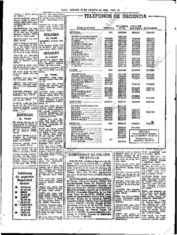 ABC SEVILLA 14-08-1982 página 49