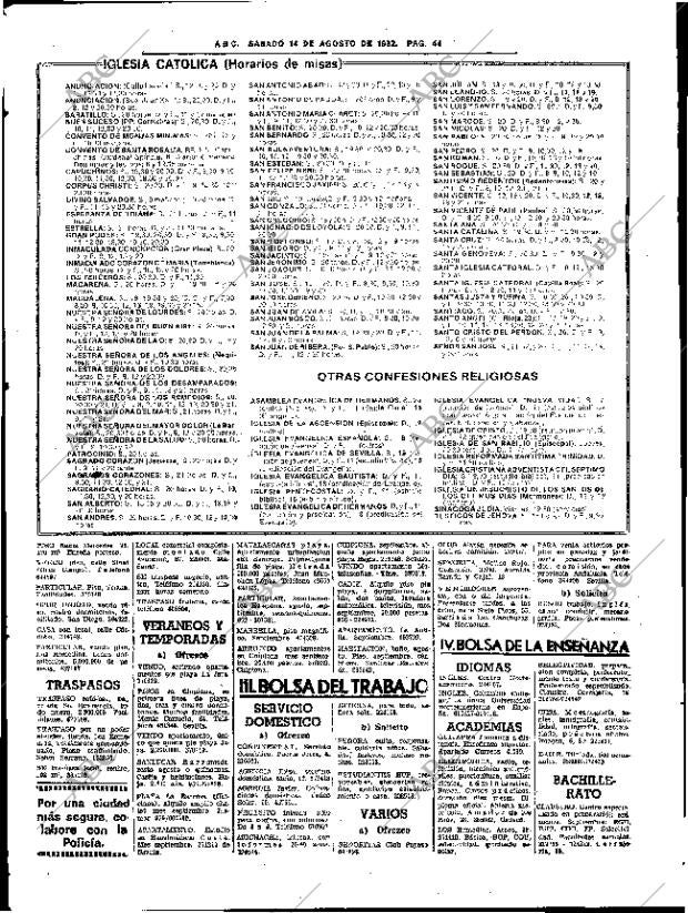 ABC SEVILLA 14-08-1982 página 50