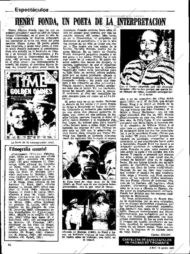 ABC SEVILLA 14-08-1982 página 58