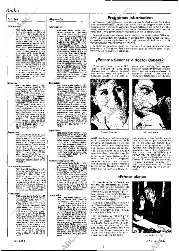 ABC MADRID 17-08-1982 página 68