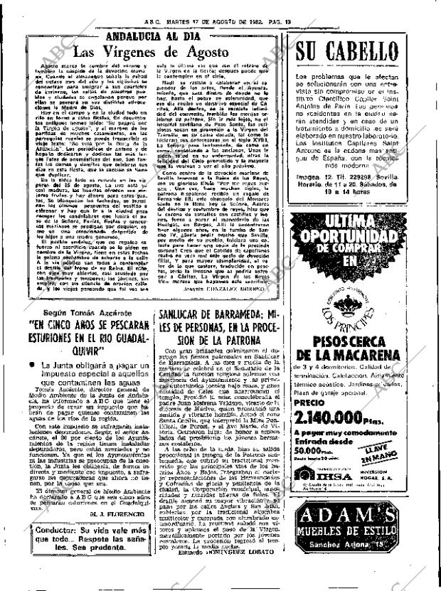 ABC SEVILLA 17-08-1982 página 27