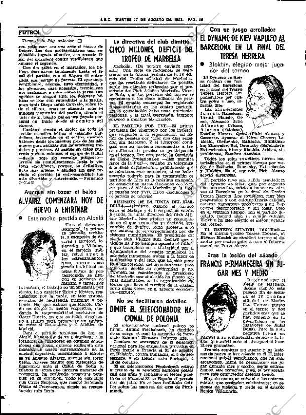 ABC SEVILLA 17-08-1982 página 54