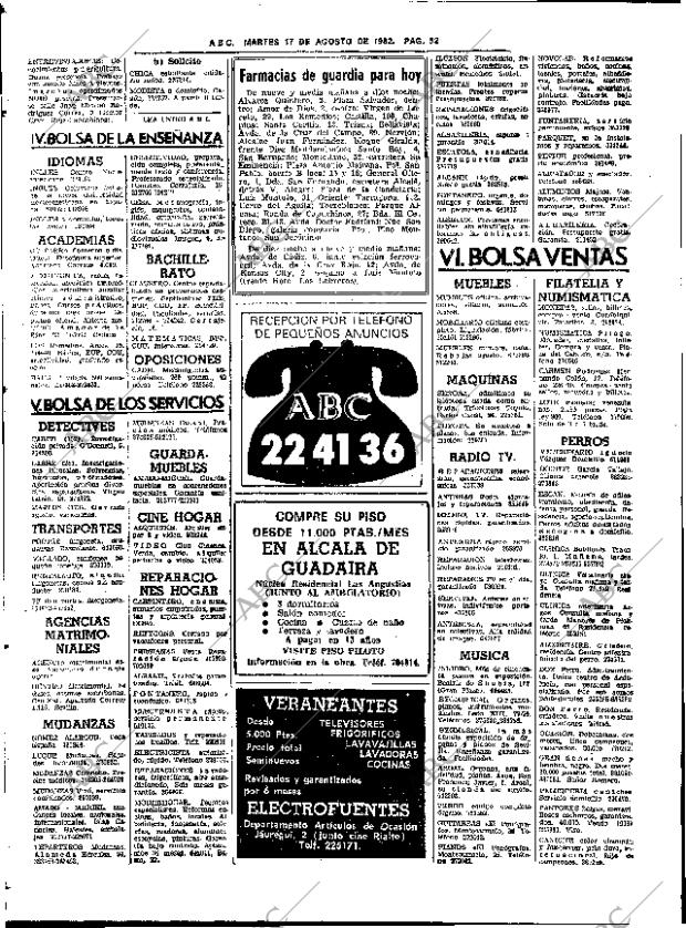ABC SEVILLA 17-08-1982 página 66