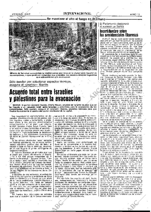 ABC MADRID 18-08-1982 página 13