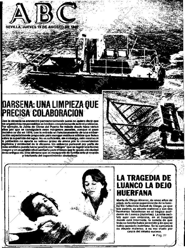 ABC SEVILLA 19-08-1982 página 1
