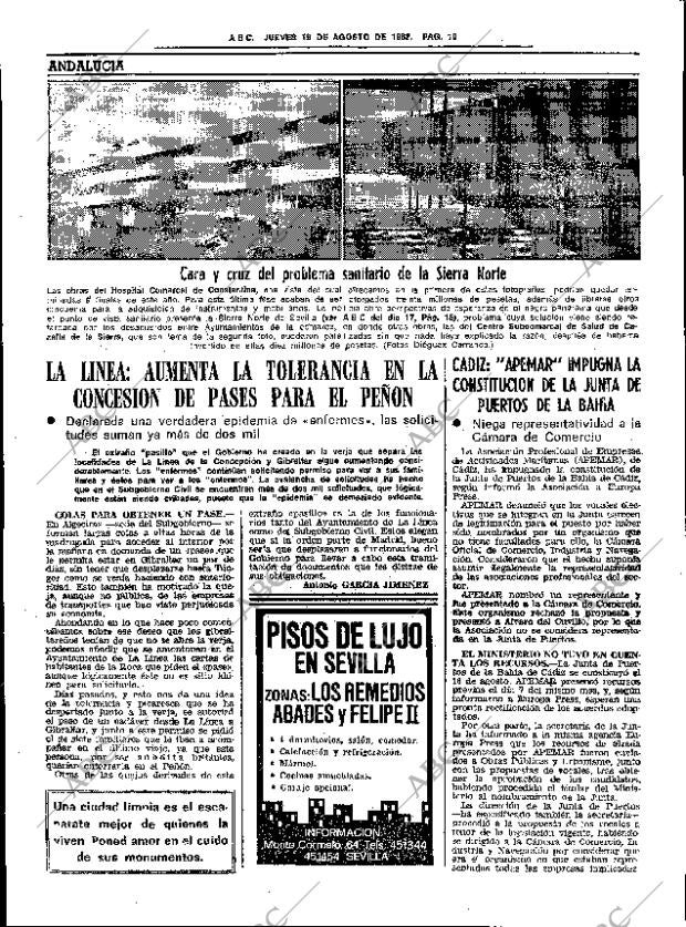 ABC SEVILLA 19-08-1982 página 16