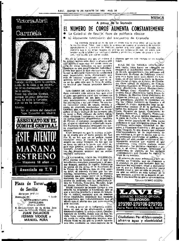ABC SEVILLA 19-08-1982 página 42