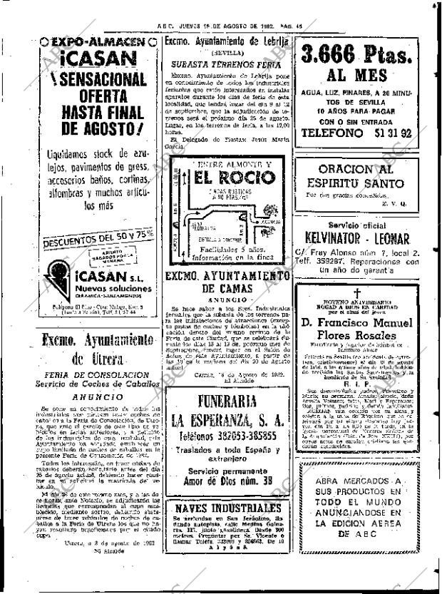 ABC SEVILLA 19-08-1982 página 51