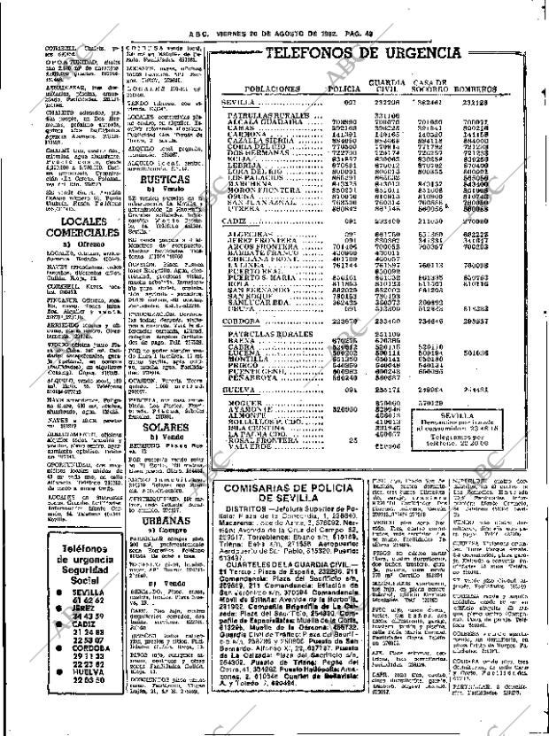 ABC SEVILLA 20-08-1982 página 49