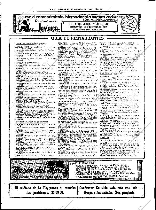 ABC SEVILLA 20-08-1982 página 50