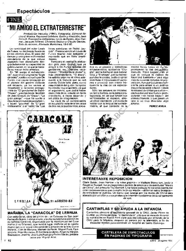 ABC SEVILLA 20-08-1982 página 58