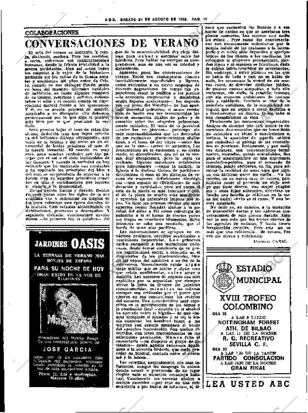 ABC SEVILLA 21-08-1982 página 20