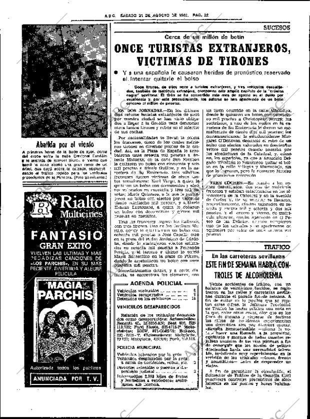 ABC SEVILLA 21-08-1982 página 28