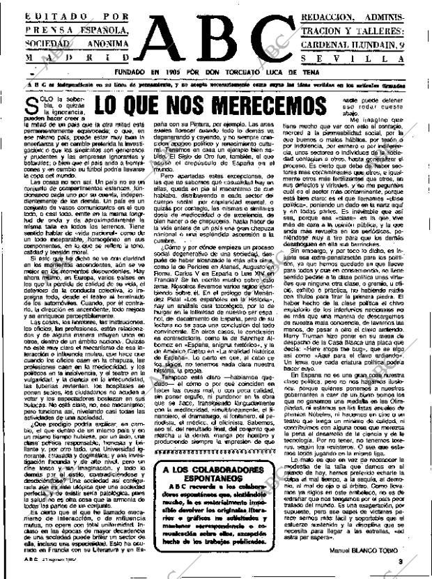 ABC SEVILLA 21-08-1982 página 3