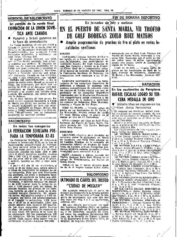 ABC SEVILLA 21-08-1982 página 42