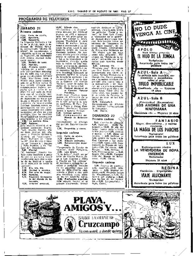 ABC SEVILLA 21-08-1982 página 43