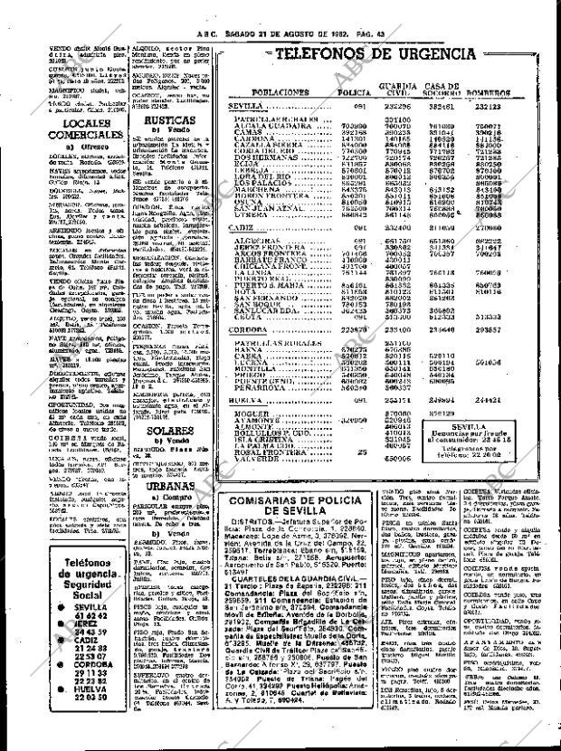 ABC SEVILLA 21-08-1982 página 49