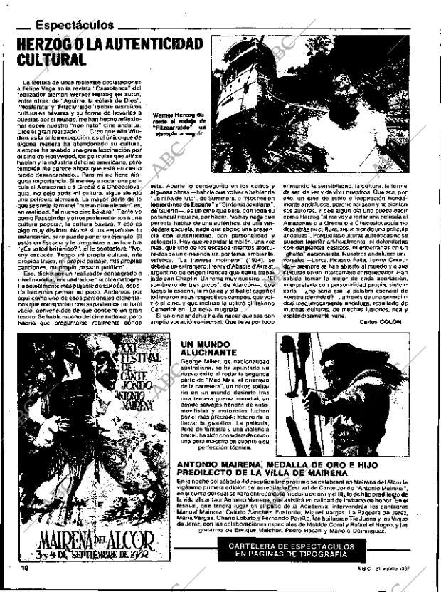 ABC SEVILLA 21-08-1982 página 58